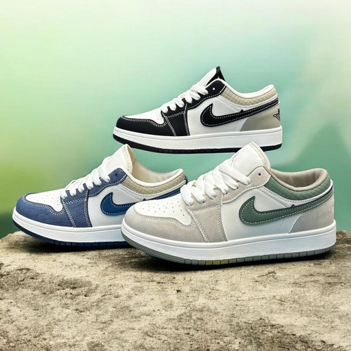 کفش کتونی اسپرت وارداتی نایک ایر جردن Nike | زیره طبی، سبک ،رویه تنفسی |در 3 رنگ جذاب آبی،سبز،مشکی